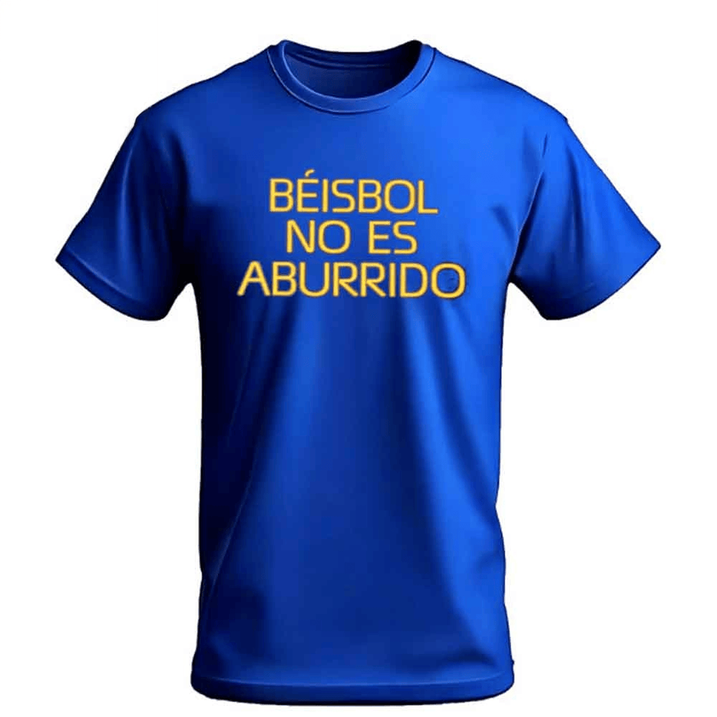 Beisbol No Es Aburrido Shirt Gift Ideas For Friends