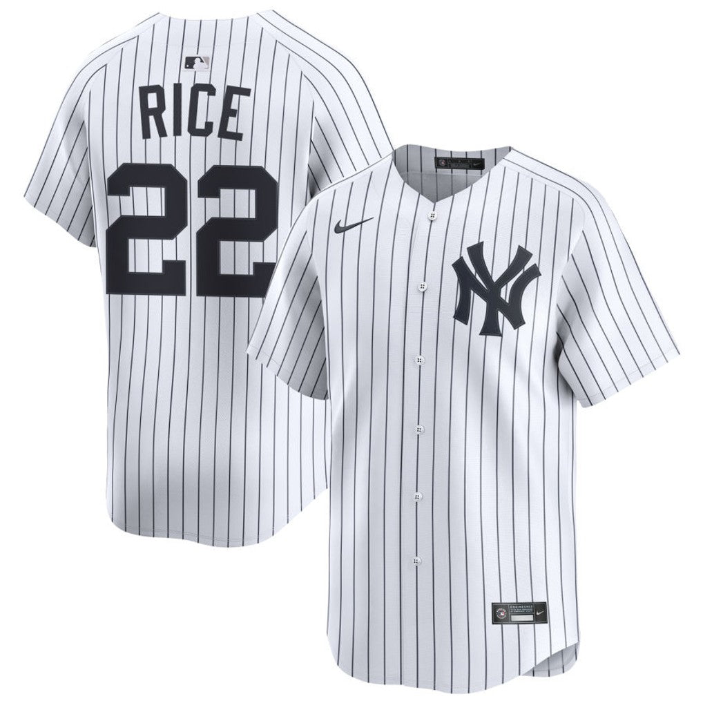 Ben Rice New York Yankees 2026 Home Limited Jersey - White