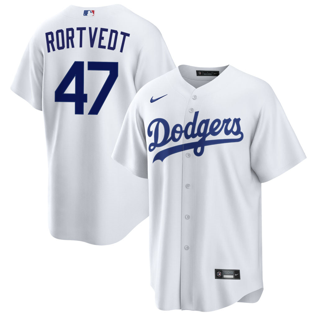 Ben Rortvedt Los Angeles Dodgers 2026 Home Jersey - White