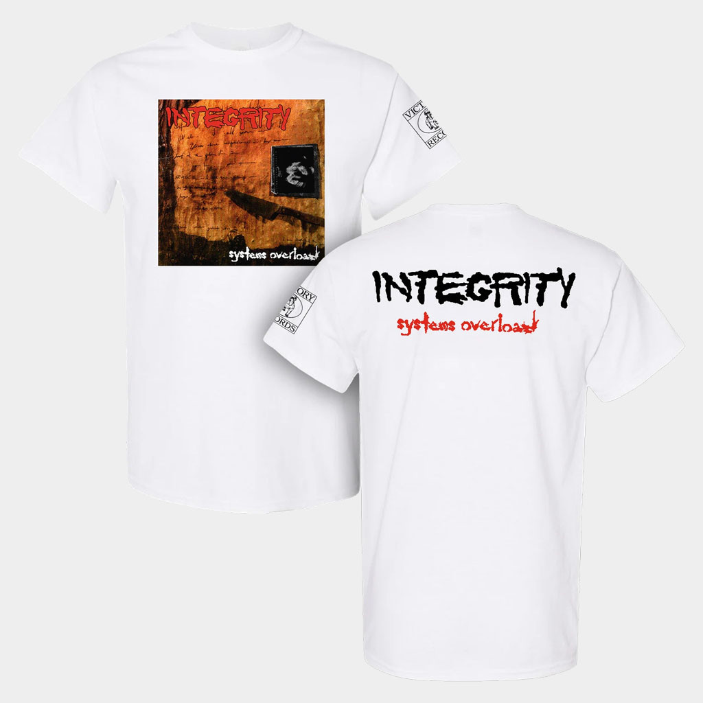 Beyond Human Merch 2026 Integrity Systems Overload White T-Shirt Gift For Music Fans