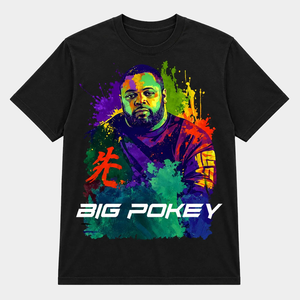 Big Pokey Merch 2026 Big Pokey Legacy T-Shirt Black Gift Ideas For Rap Lovers