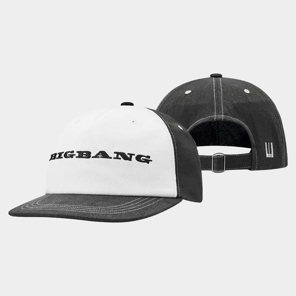 BigBang 2026 2027 World Tour Merch BigBang Logo Two Tone Hat Embroidered Gift For Kpop Fans