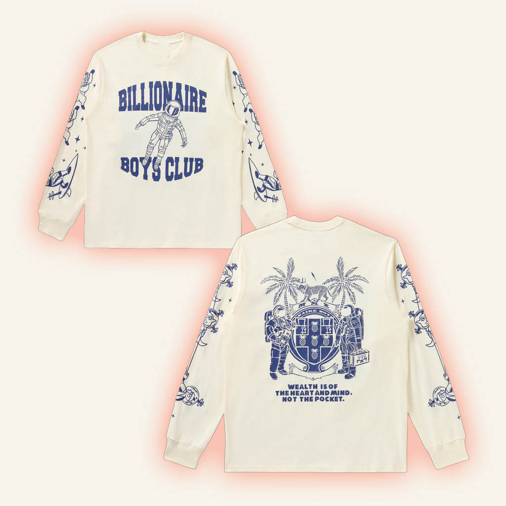 Billionaire Boys Club Merch Gravity Long Sleeve Shirts Christmas Gifts For Men