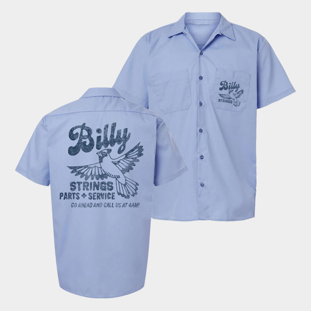 Billy Strings Merch 2026 Garage Hawaiian Shirt Hailey Miller Beiden Button Up Shirt Him Gifts