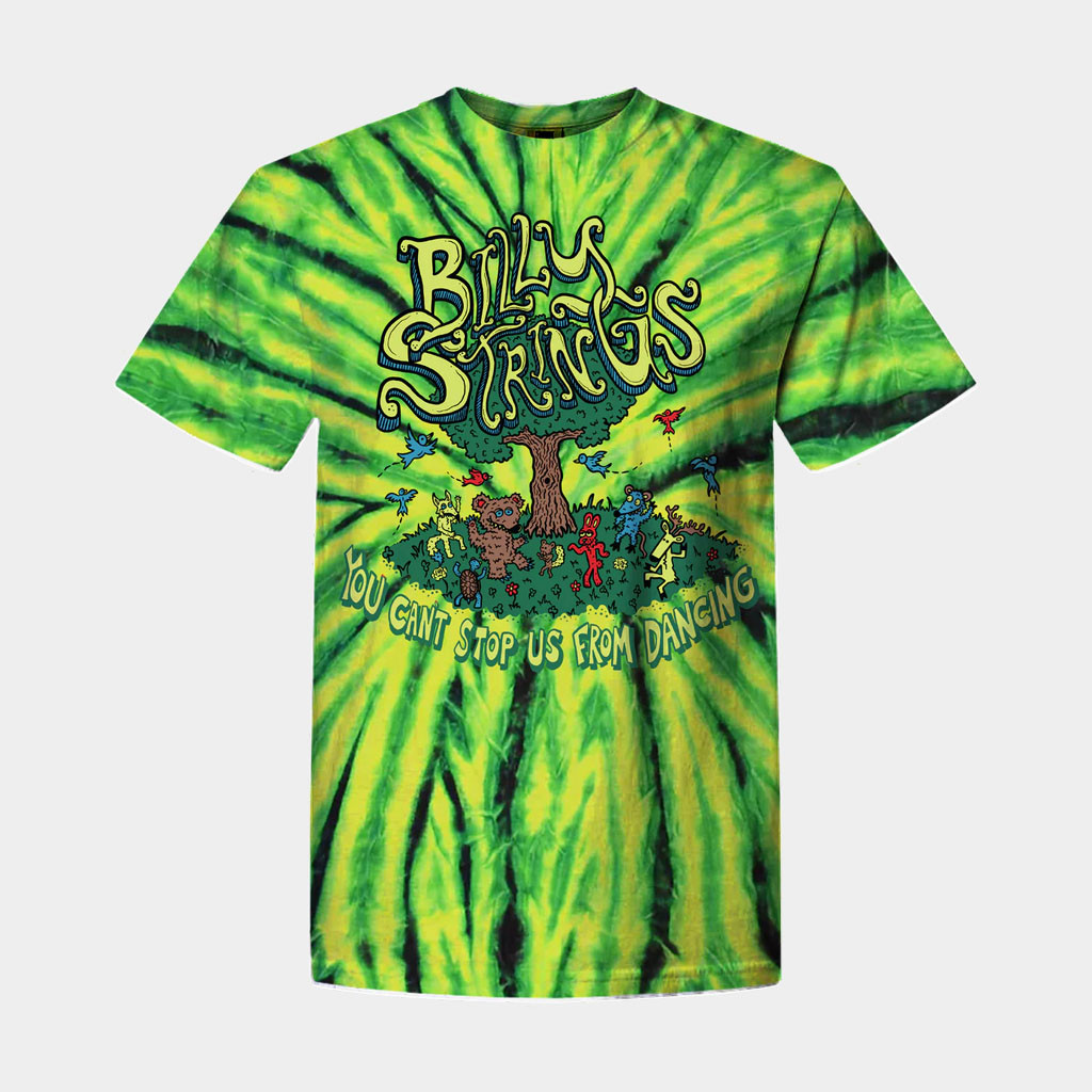 Billy Strings Merch 2026 On The Line T-Shirt You Can't Stop Us From Dancing Shirt Fan Gifts