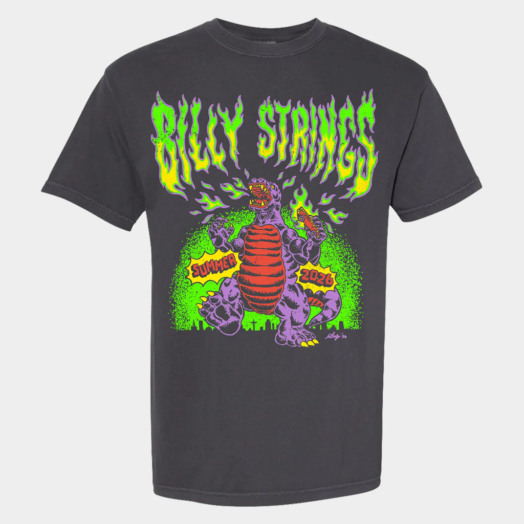 Billy Strings Merch 2026 Terrible Lizard T-Shirt Billy Strings Tour Merch Gifts For Music Fans