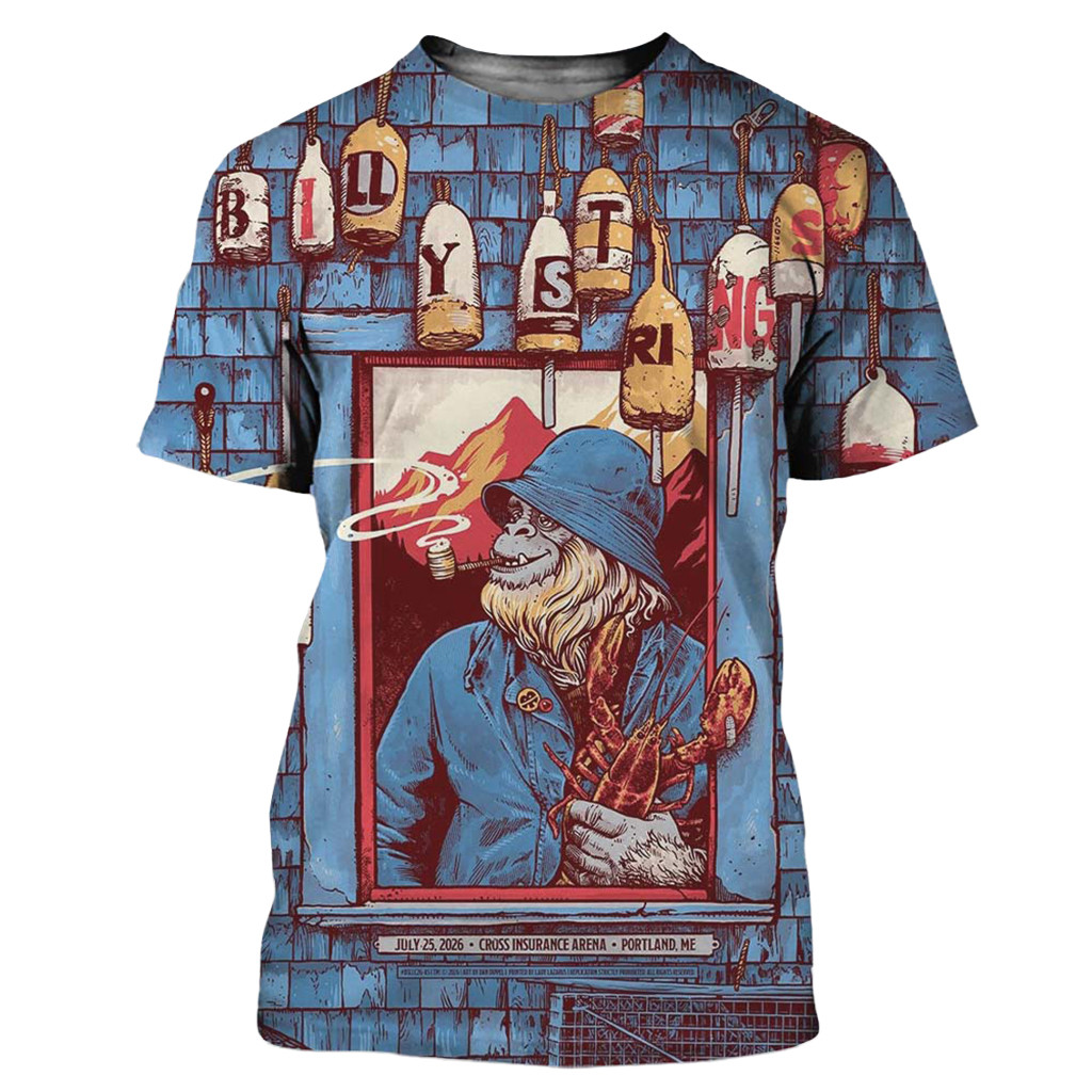 Billy Strings Portland ME 2026 Night 2 Event Shirt Billy Strings Merch Gifts For Brother