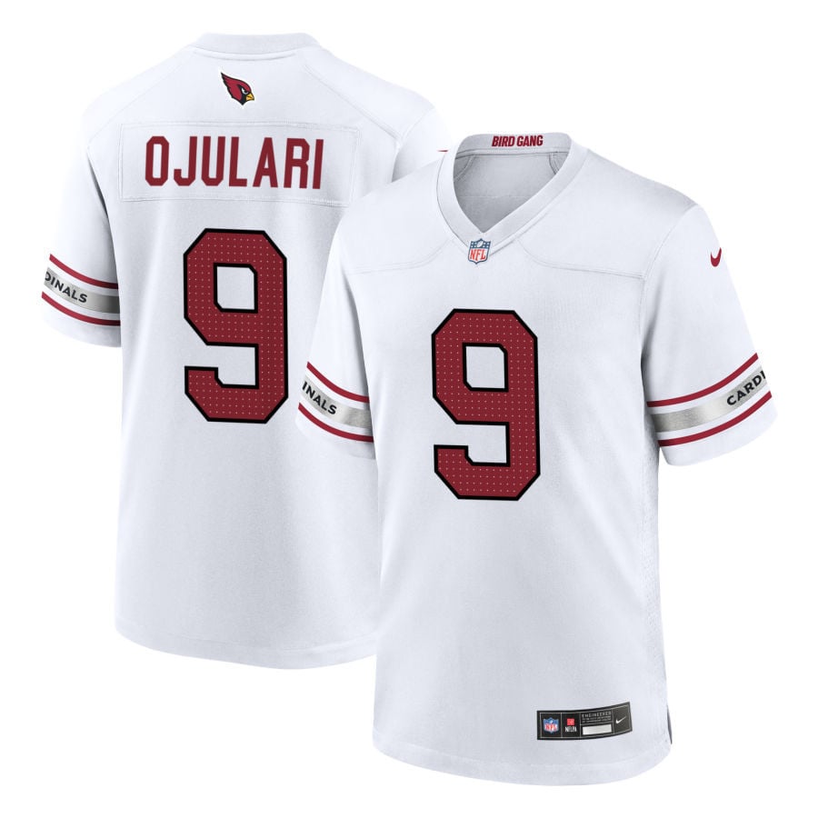 BJ Ojulari Arizona Cardinals 2025 Game Jersey - White