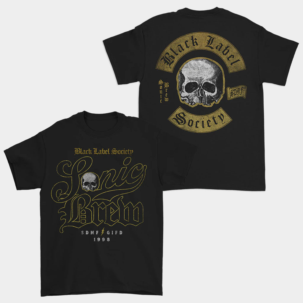 Black Label Society Merch 2026 Sonic Brew T-Shirt Music Lover Gift Ideas For Him