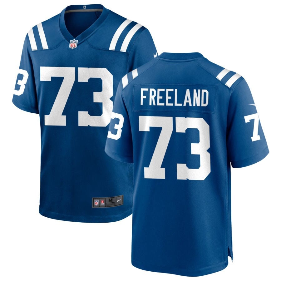 Blake Freeland Indianapolis Colts 2025 Game Jersey - Royal