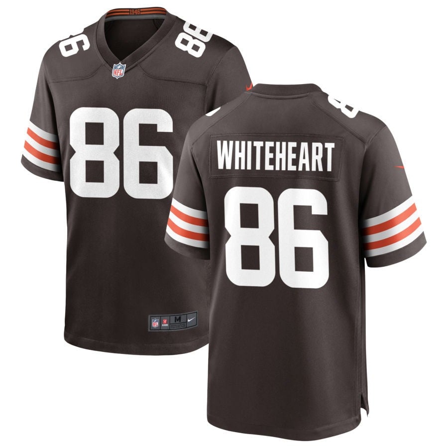 Blake Whiteheart Cleveland Browns 2025 Game Jersey - Brown
