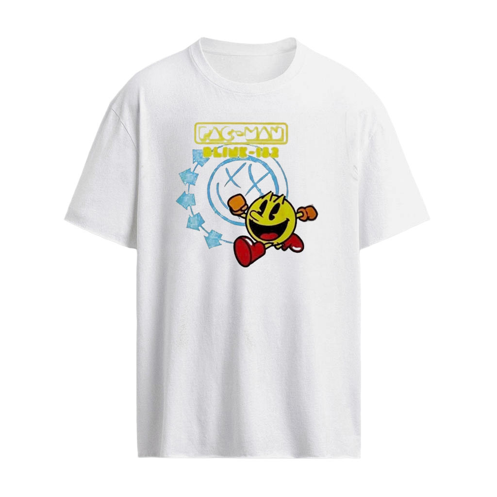 Blink-182 x Pac-Man Limited Edition Iconic Merchandise Shirt