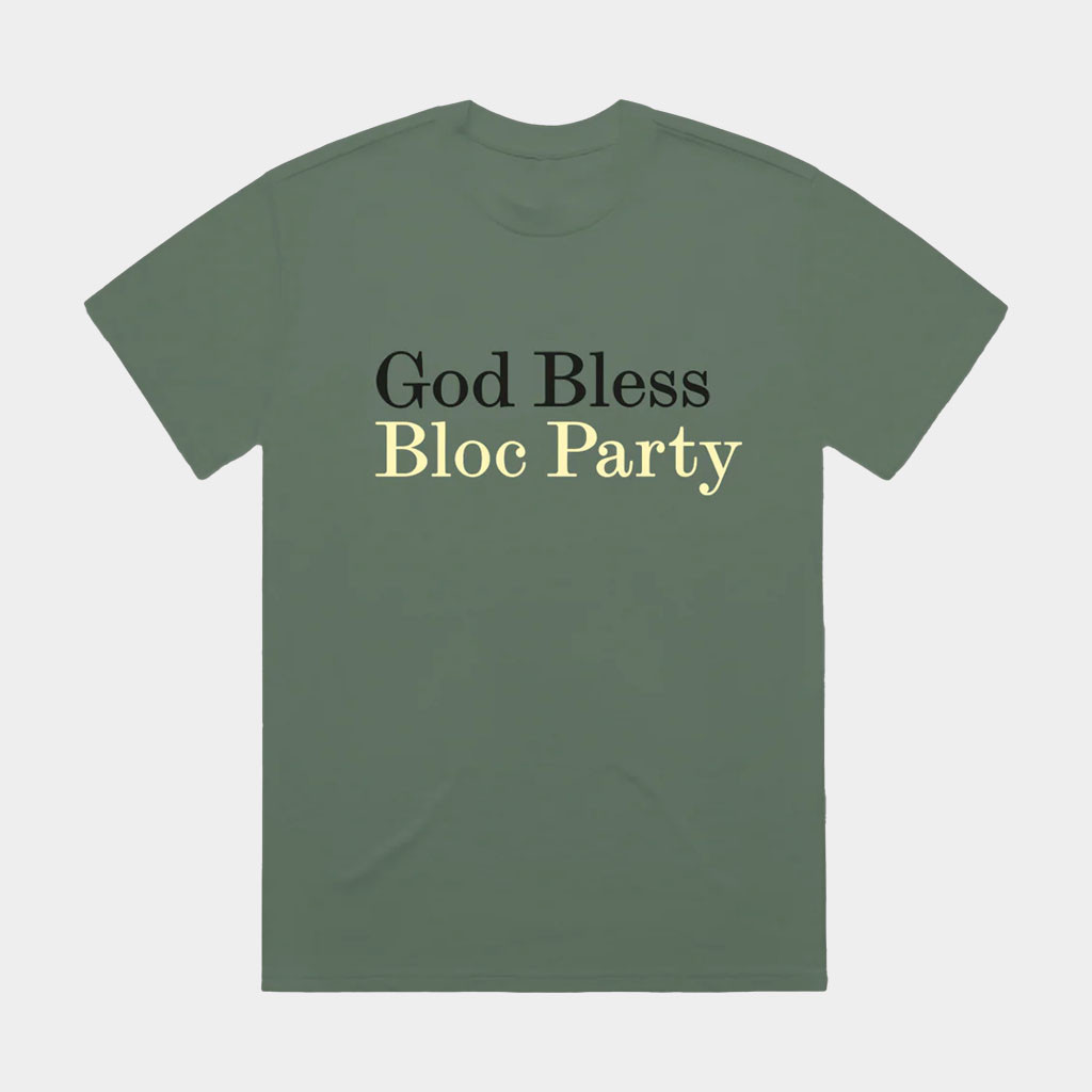 Bloc Party Merch God Bless Bloc Party T-Shirt Best Gifts For Music Lovers