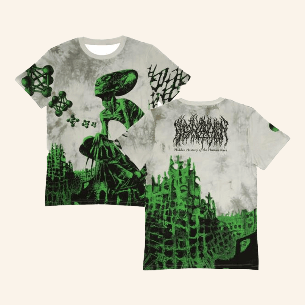 Blood Incantation Merch Hidden History Of The Human Race T-Shirt Gift Ideas For Husband
