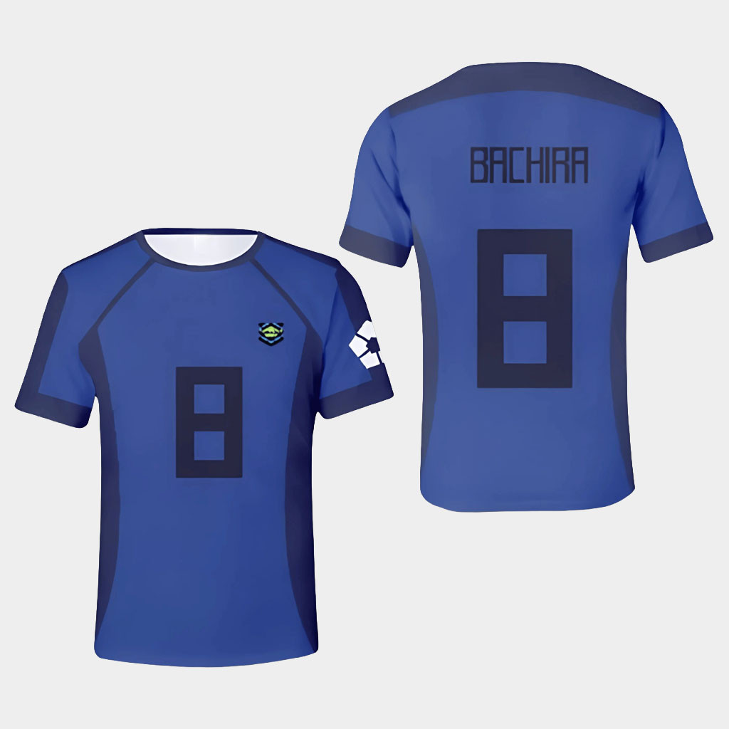 Blue Lock Merch 2026 Blue Lock Team Z #8 Bachira Jersey Presents For Anime Lovers