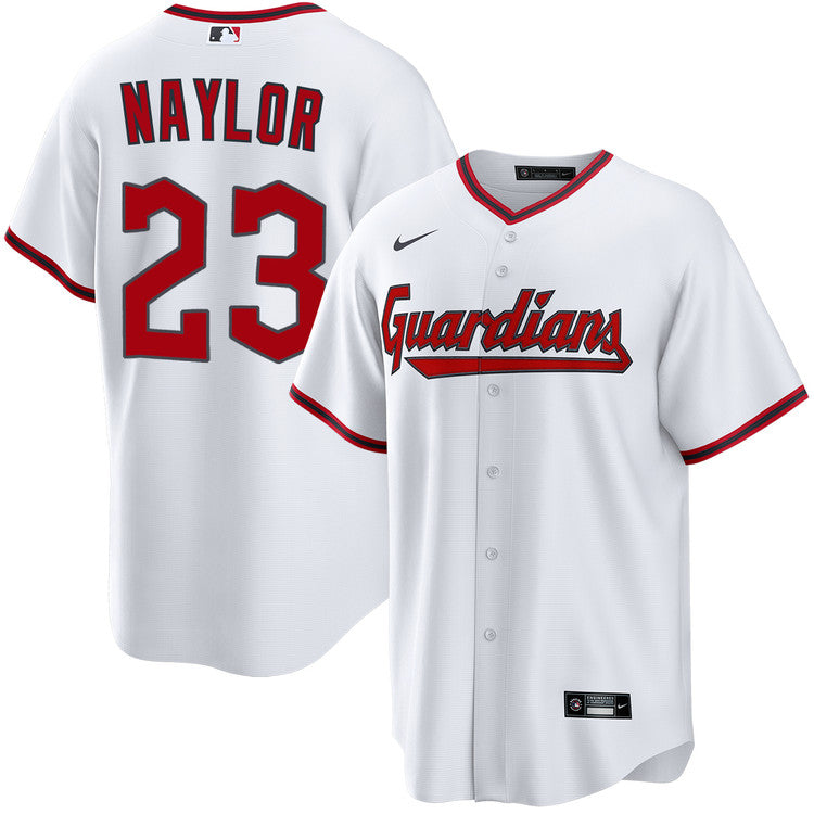 Bo Naylor Cleveland Guardians 2026 Home Jersey - White
