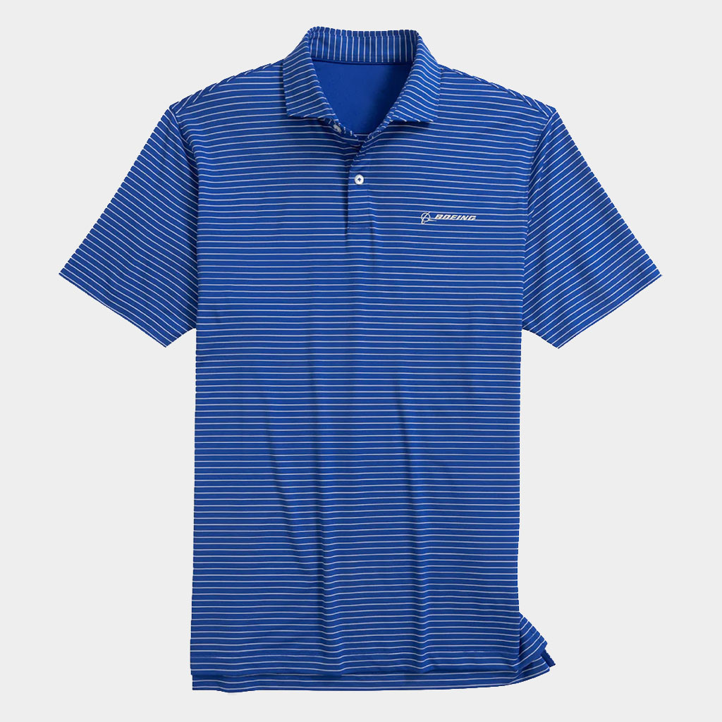 Boeing Merch 2026 Boeing Stripe Polo Shirt Best Father's Day Gifts Ideas