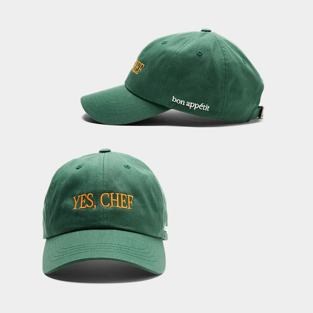 Bon Appetit Merch 2026 Yes Chef Hat Embroidered Birthday Gift For Friends