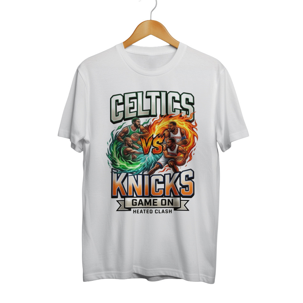 Boston Celtics Bos Celtics Vs New York Knicks NY Knicks Sport Shirt Gift For Fans