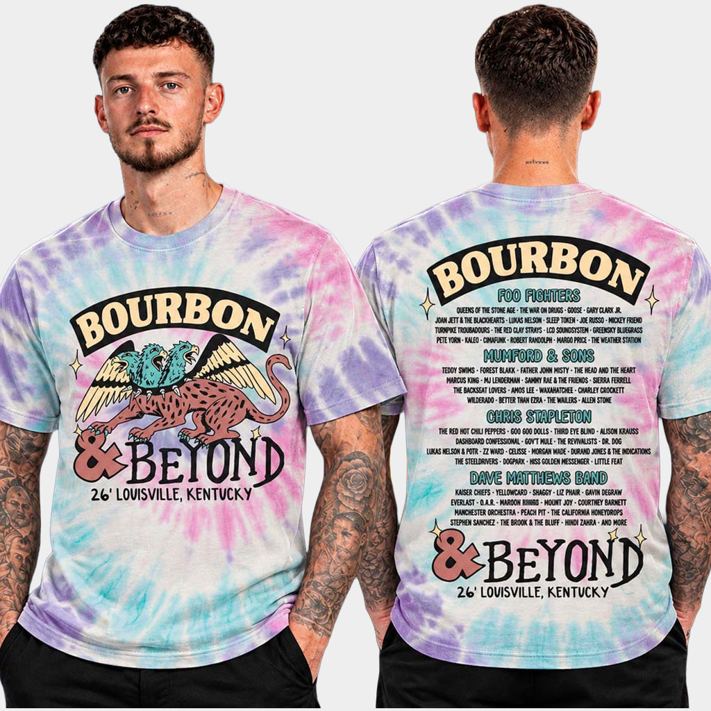 Bourbon And Beyond Merch Festival 2026 At Kentucky Expo Center Griffin Trio Acadia Tie Dye Shirt
