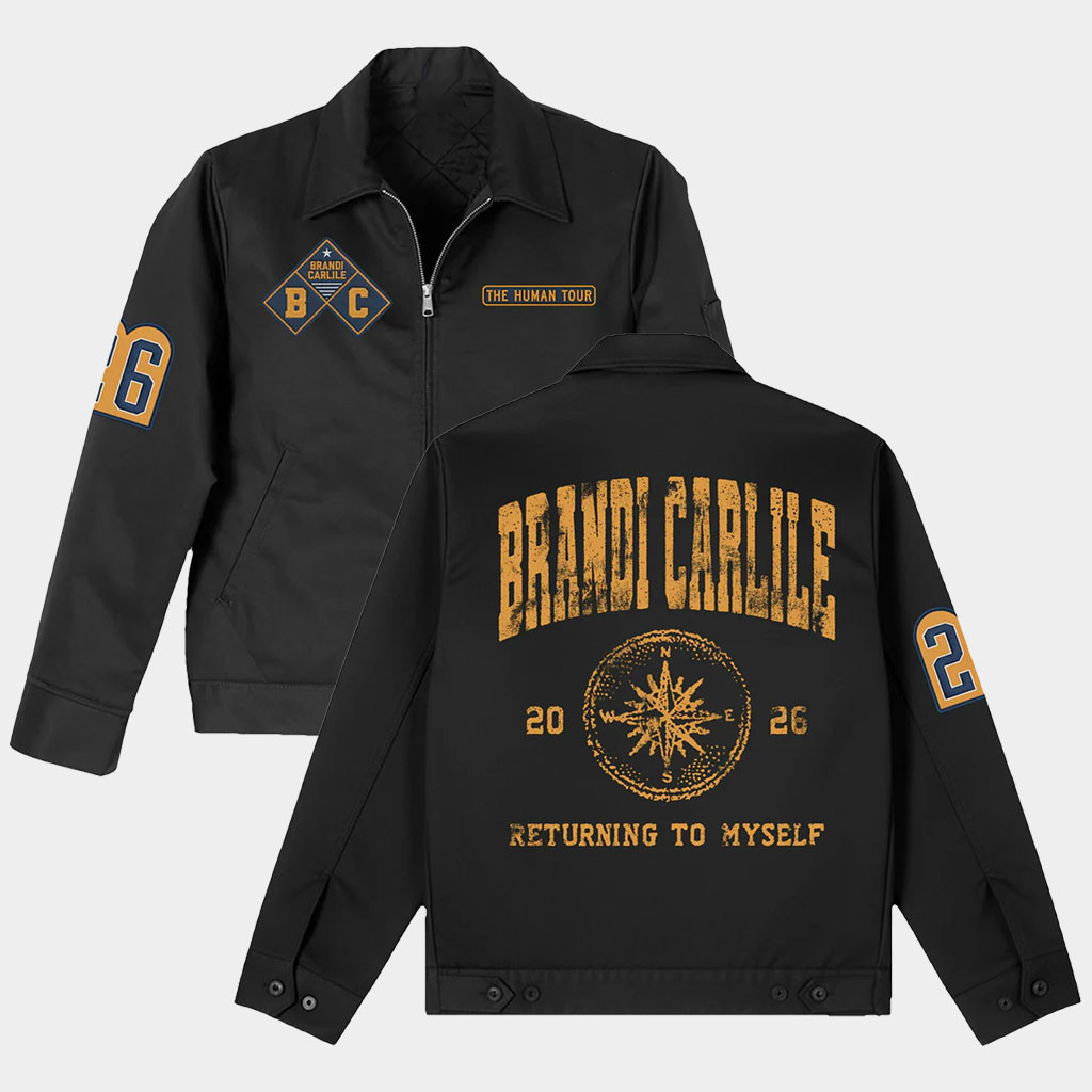 Brandi Carlile Merch The Human Tour Jacket Returning To Myself Jacket Gifts For Music Fans