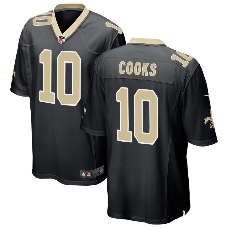 Brandin Cooks New Orleans Saints 2025 Game Jersey - Black