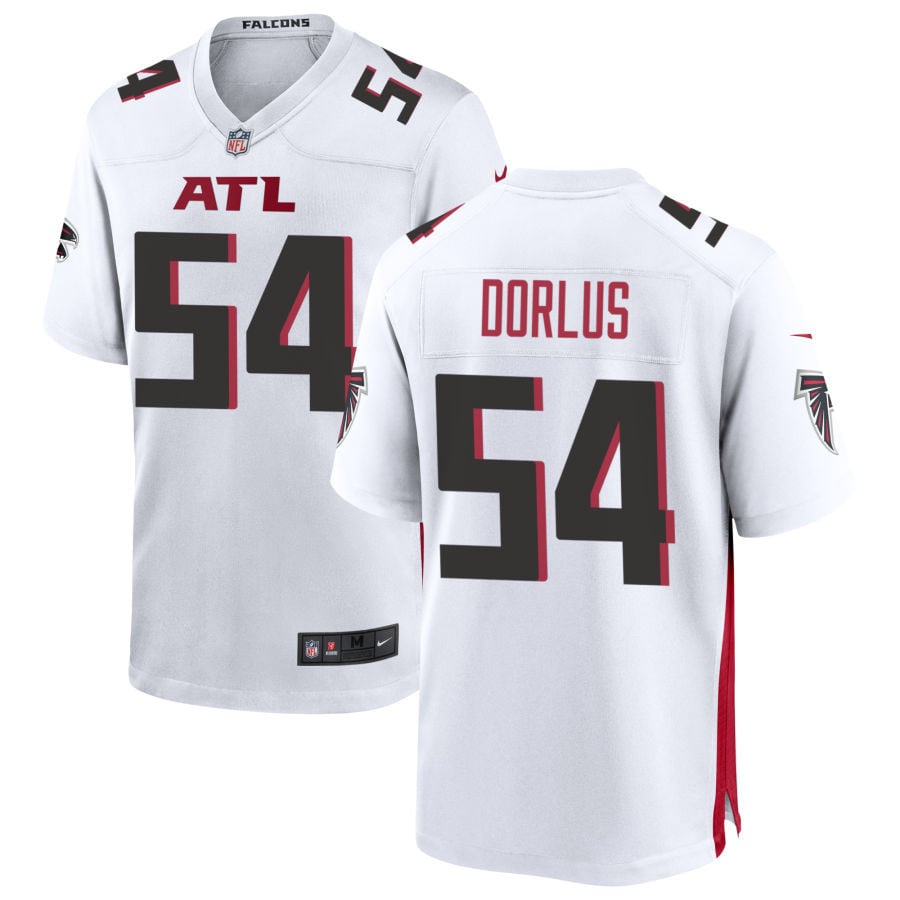 Brandon Dorlus Atlanta Falcons 2025 Game Jersey - White
