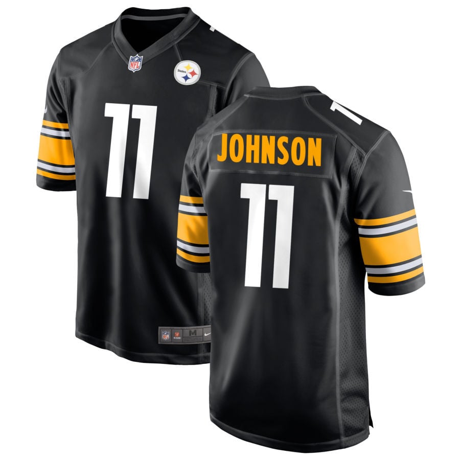 Brandon Johnson Pittsburgh Steelers 2025 Game Jersey - Black