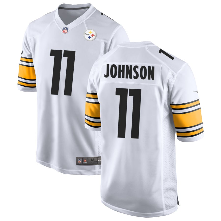 Brandon Johnson Pittsburgh Steelers 2025 Game Jersey - White