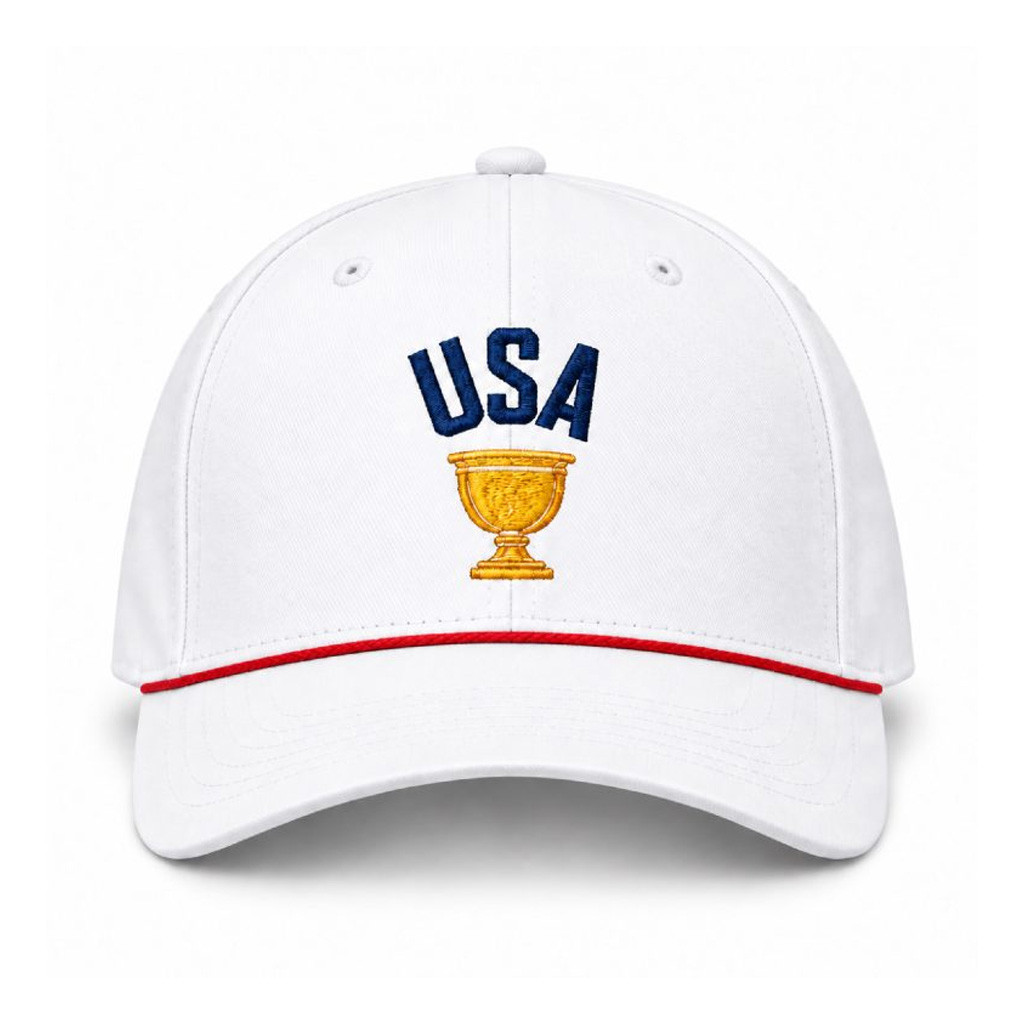 Brandt Snedeker USA Presidents Cup Hat Embroidered PGA Presidents Cup Merch 2026 Golfer Gear