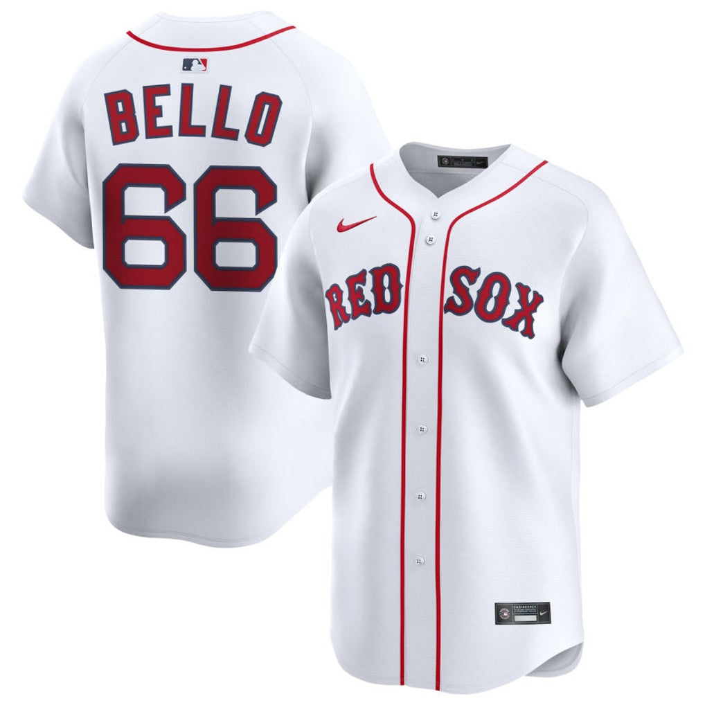 Brayan Bello Boston Red Sox 2026 Home Limited Jersey - White