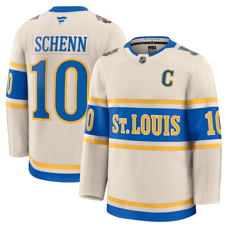 Brayden Schenn St. Louis Blues 2025 Winter Classic Premium Jersey