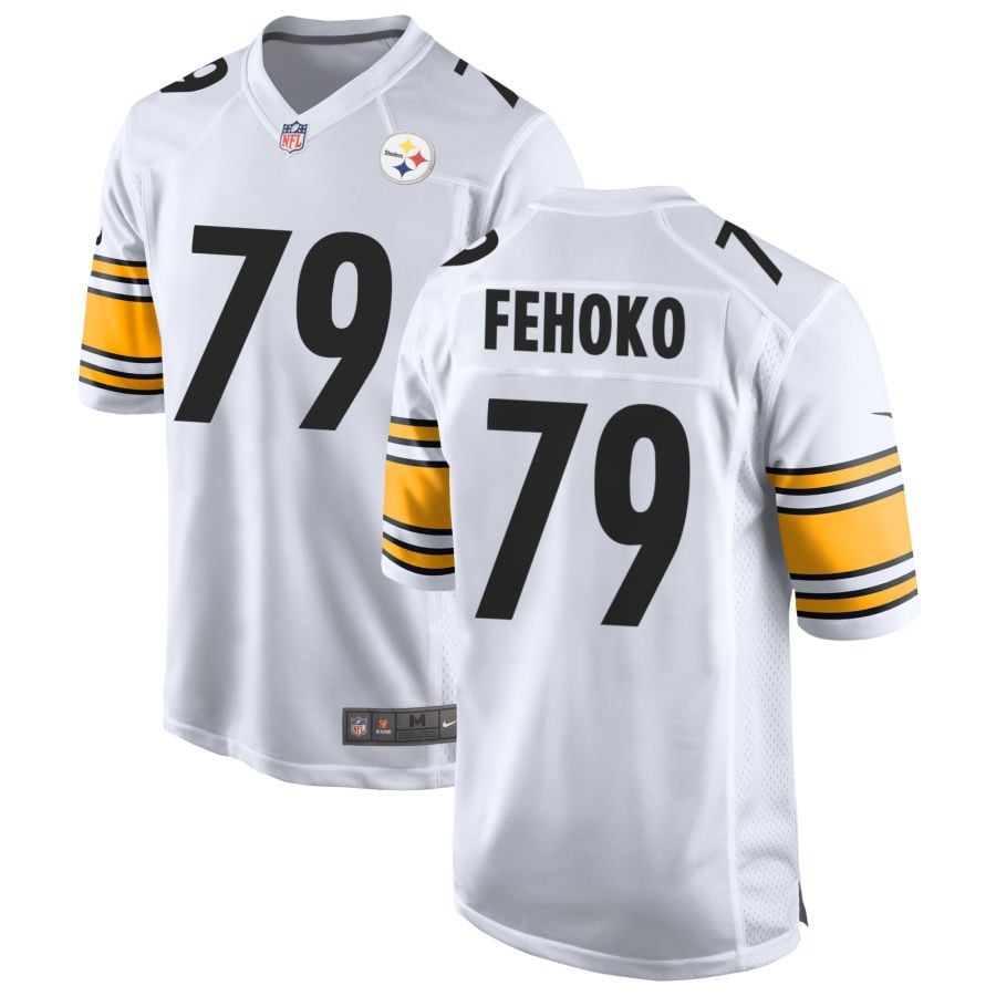Breiden Fehoko Pittsburgh Steelers 2025 Game Jersey - White
