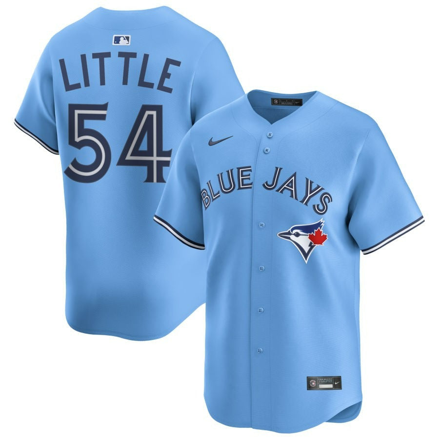 Brendon Little Toronto Blue Jays 2025 Alternate Limited Jersey - Light Blue