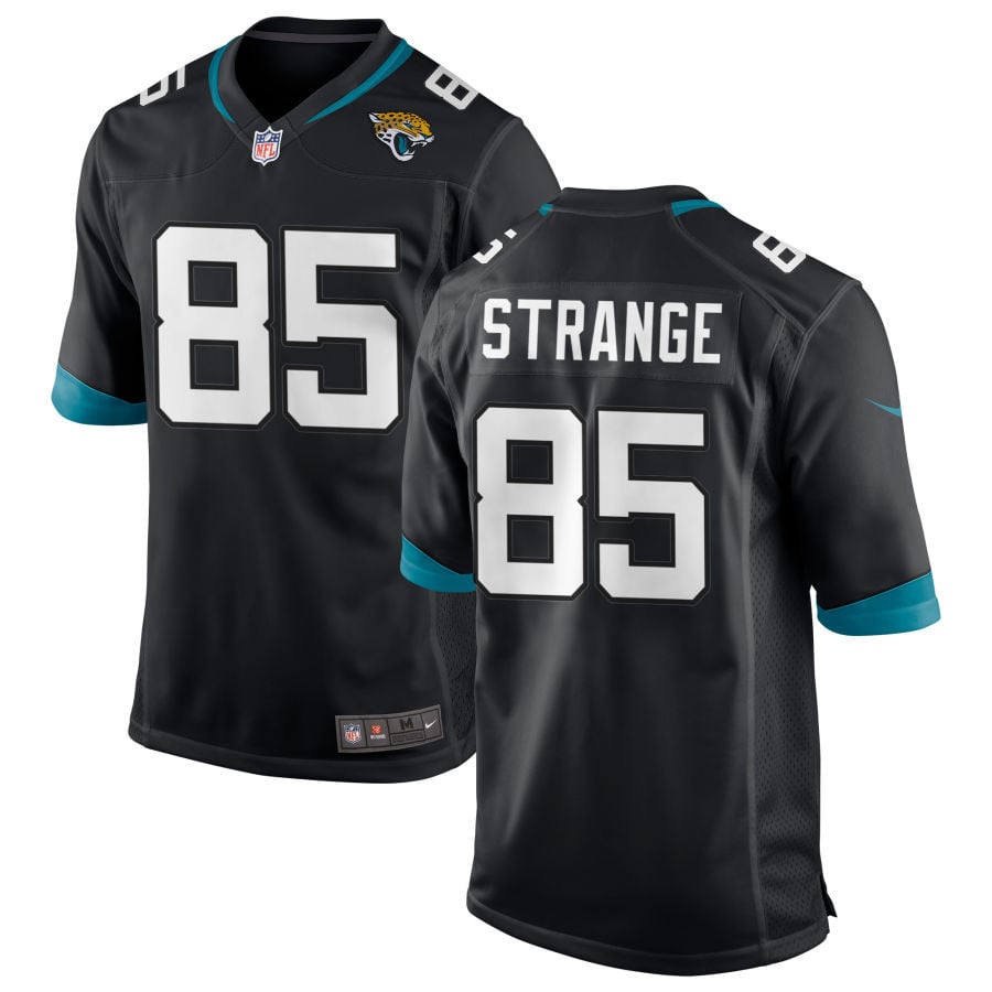 Brenton Strange Jacksonville Jaguars 2025 Game Jersey - Black