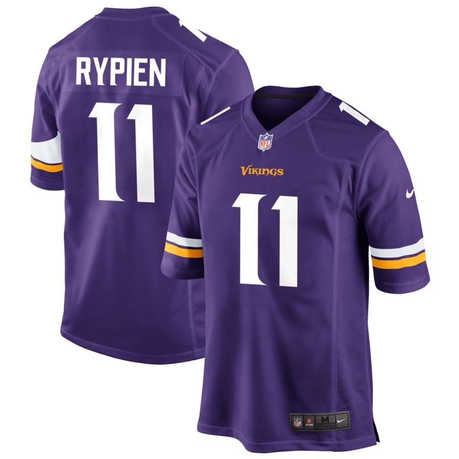 Brett Rypien Minnesota Vikings 2025 Game Jersey - Purple