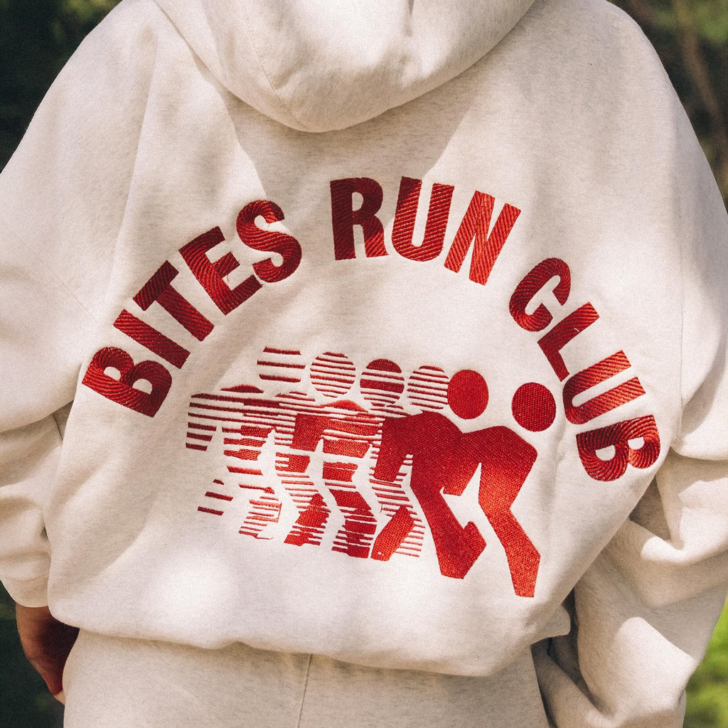 Bretts Bites Merch Bites Run Club Hoodie Christmas Gifts For Daughter - Image 2