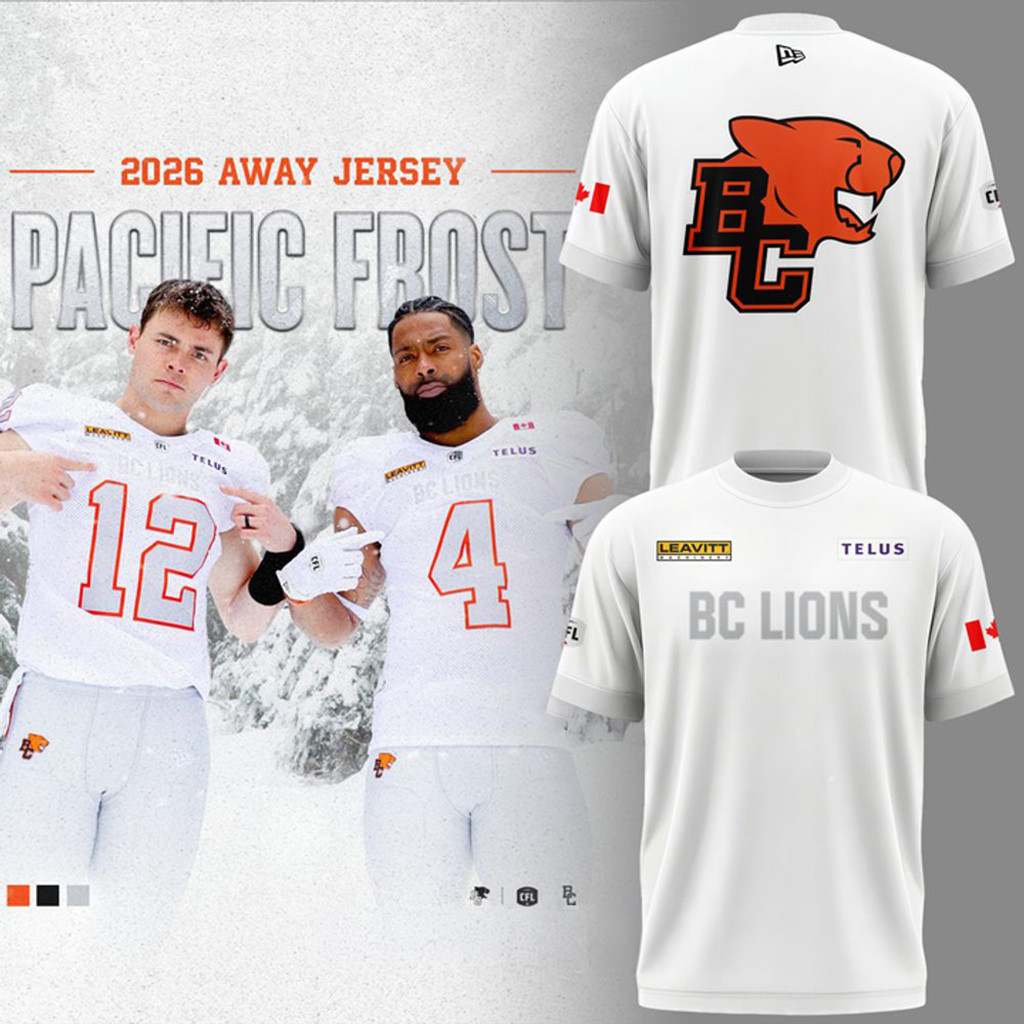 British Columbia Lions British Columbia Pacific Frost T-Shirt 2026 BC Lions Merch Gift For Fans