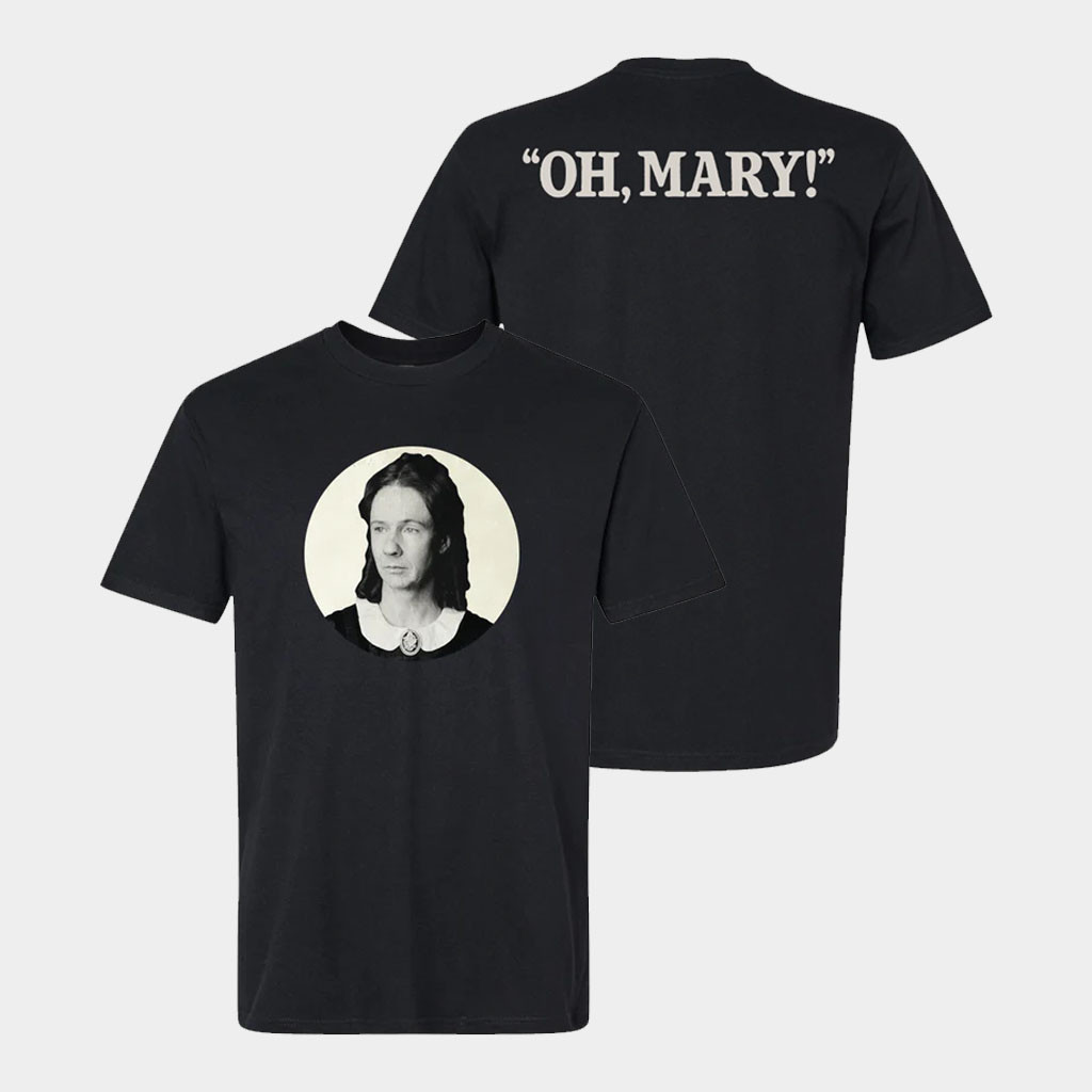 Broadway Merch 2026 OH MARY JC Mitchell Portrait T-Shirt Birthday Gift For Friends