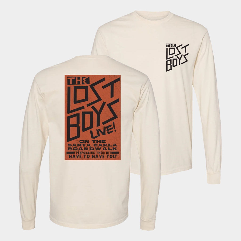 Broadway Merch 2026 THE LOST BOYS Concert Long Sleeve T-Shirt Best Gifts For Him