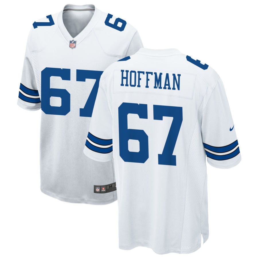 Brock Hoffman Dallas Cowboys 2025 Game Jersey - White