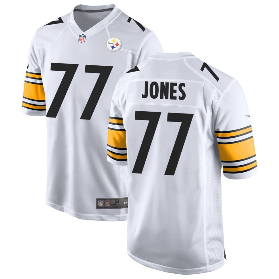 Broderick Jones Pittsburgh Steelers 2025 Game Jersey - White