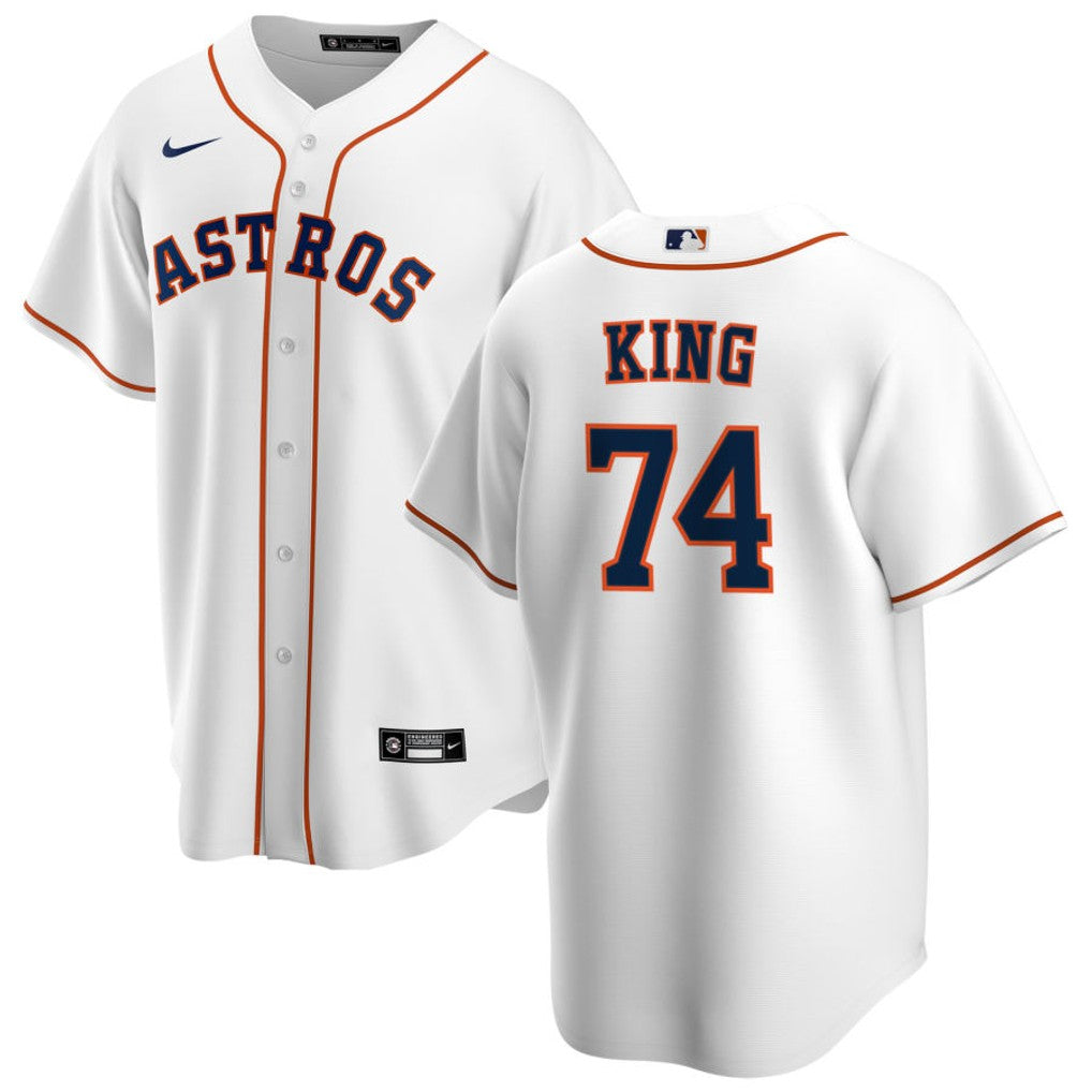 Bryan King Houston Astros 2026 Home Jersey - White