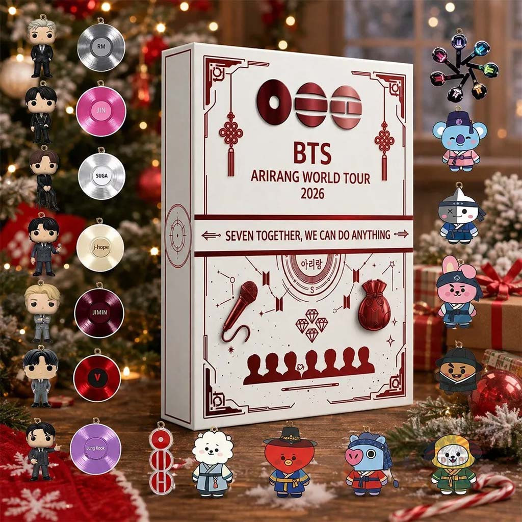 BTS Arirang World Tour 2026 Advent Calendar Collectibles BTS Merch Christmas Gifts For Kpop Fan