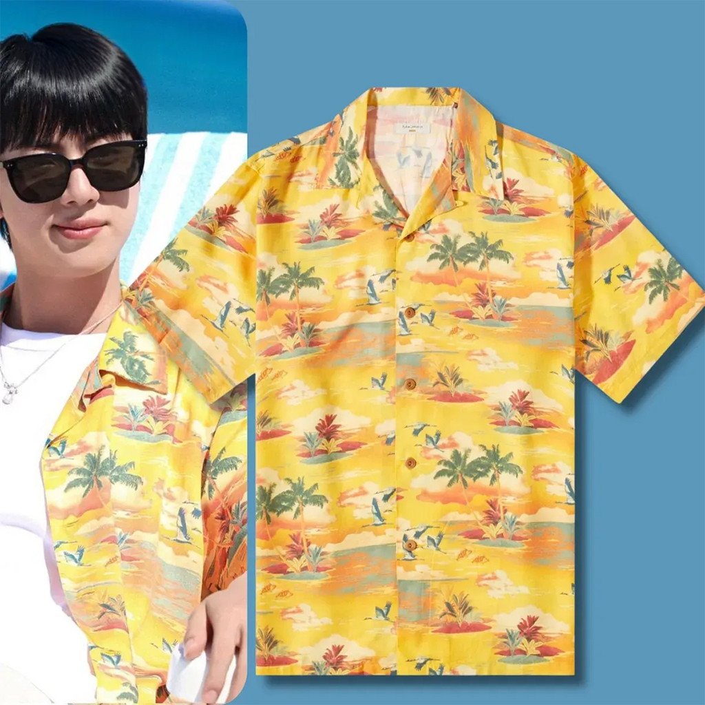 Bts Jin Super Tuna Hawaiian Shirt Bts Merch Unique Gifts For Fans