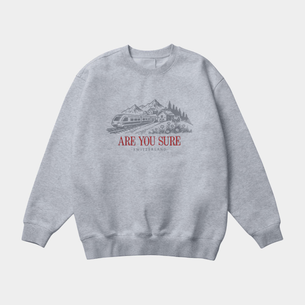 BTS Merch 2026 Are You Sure Switzerland Sweatshirt Are You Sure Season 2 Merch Fan Gifts
