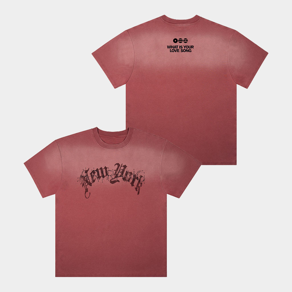 BTS Merch 2026 New York T-Shirt What Is Your Love Song Shirt BTS Arirang Tour Merch Kpop Gear