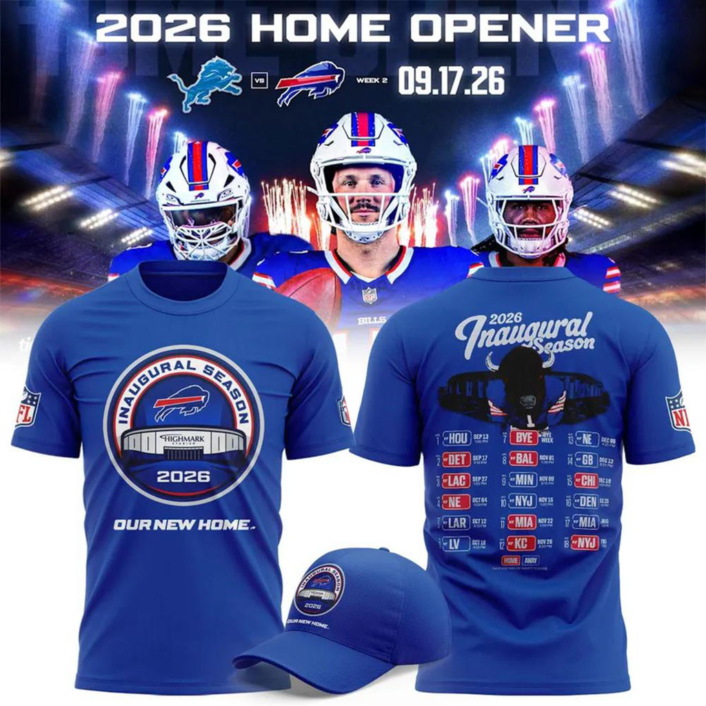 Buffalo Bills Inaugural Season 2026 New Highmark Stadium T-Shirt Buffalo Football Merch Gifts
