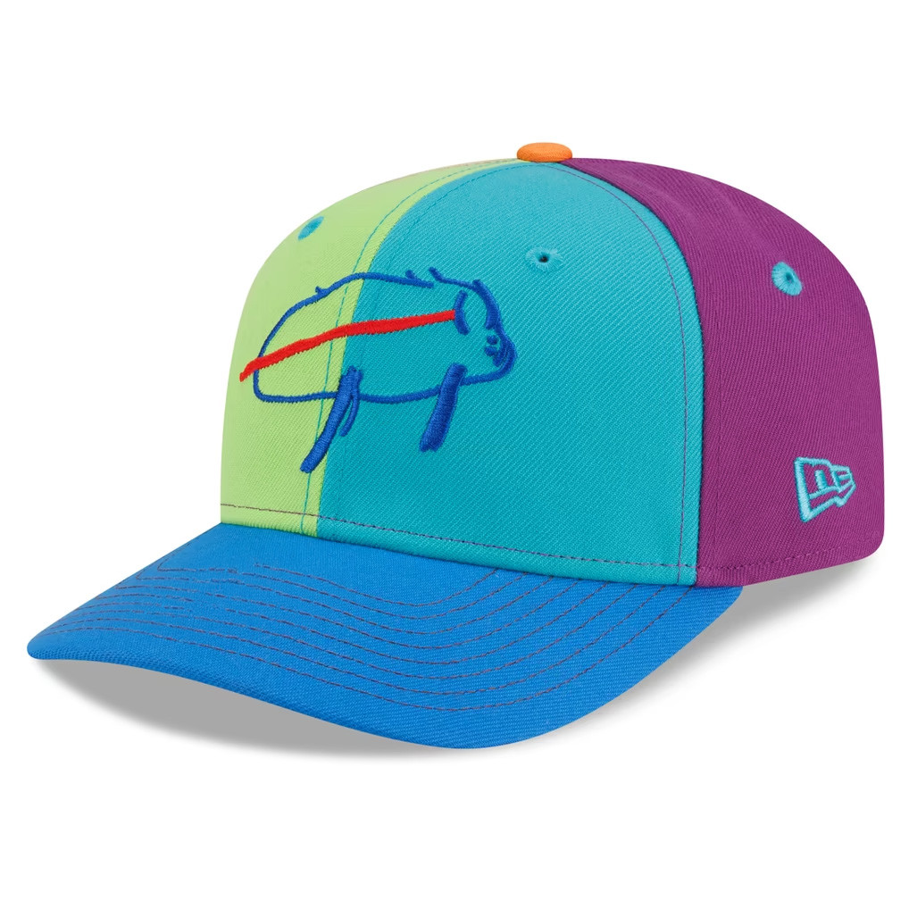 Buffalo Bills Merch 2026 Buffalo Bills Josh Allen New Era Jack Billustration Embroidered Hat
