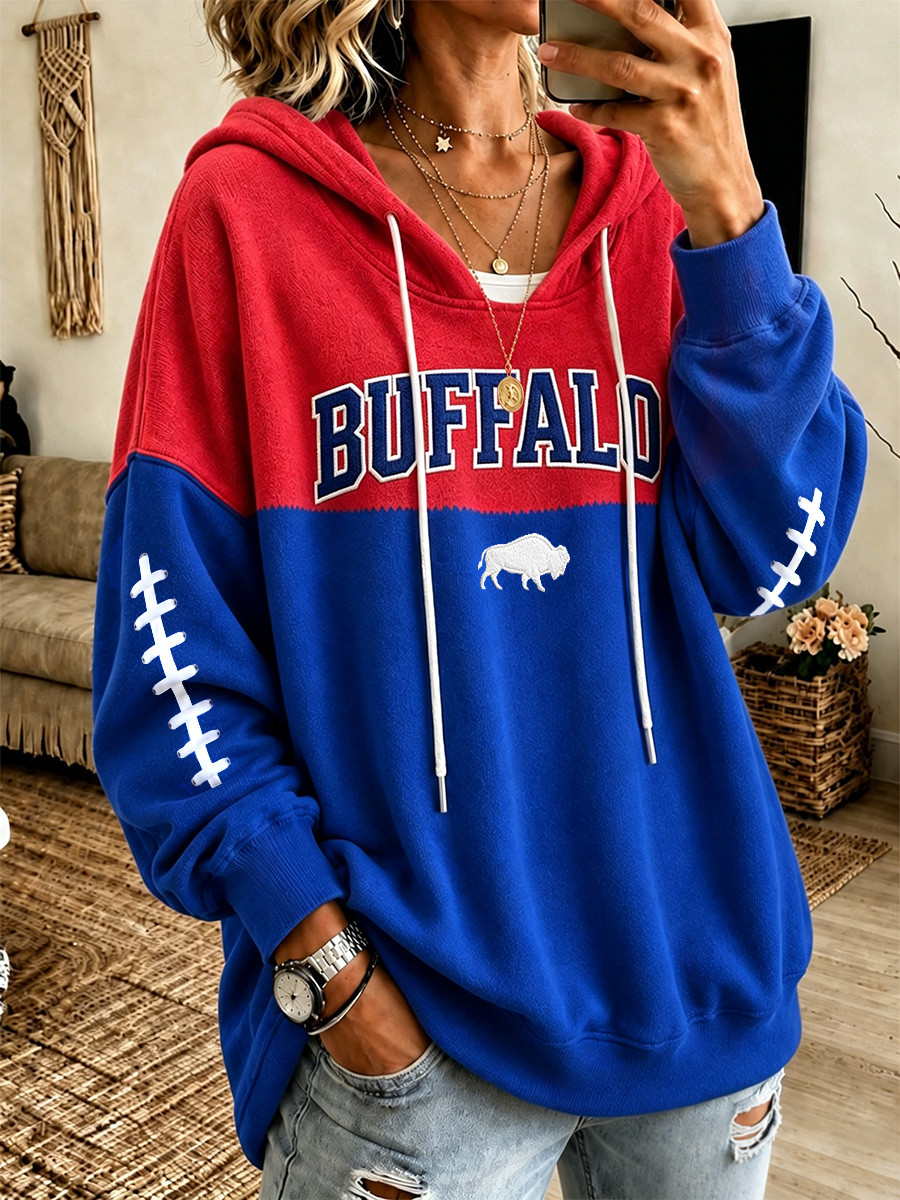Buffalo Bills Merch Buffalo Football Hoodie Game Day Football Outfits Gift For Her